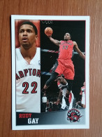 ST 17 - NBA SEASONS 2013-14, Sticker, Autocollant, PANINI, No 50 Rudy Gay, Toronto Raptors - Libros