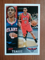 ST 17 - NBA SEASONS 2013-14, Sticker, Autocollant, PANINI, No 112 Jeff Teague, Atlanta Hawks - Libros