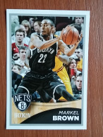 ST 18 - NBA SEASONS 2013-14, Sticker, Autocollant, PANINI, No 34 Markel Brown Brooklyn Nets - Libros