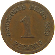 KAISERREICH PFENNIG 1899 F  #a096 0085 - 1 Pfennig