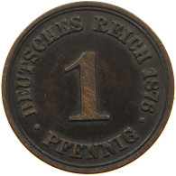 KAISERREICH PFENNIG 1876 B  #c006 0263 - 1 Pfennig