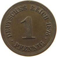 KAISERREICH PFENNIG 1875 B  #t146 0373 - 1 Pfennig