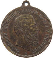 KAISERREICH MEDAILLE 1888 FRIEDRICH 1888 LERNE LEIDEN OHNE ZU KLAGEN #alb062 0395 - Other & Unclassified