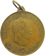 KAISERREICH MEDAILLE 1886 Wilhelm I. (1861-1888) ZUR ERRINERUNG AN DAS MANÖVER #tm1 0443 - Other & Unclassified