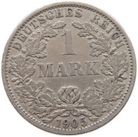 KAISERREICH MARK 1905 A  #a081 0419 - 1 Mark