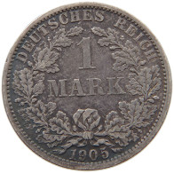 KAISERREICH MARK 1905 A  #a081 0499 - 1 Mark