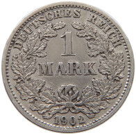 KAISERREICH MARK 1902 D  #a081 0521 - 1 Mark