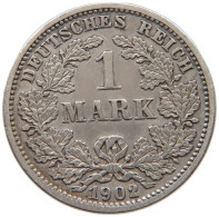 KAISERREICH MARK 1902 D  #a044 0725 - 1 Mark