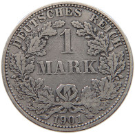 KAISERREICH MARK 1901 A  #a081 0407 - 1 Mark