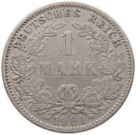 KAISERREICH MARK 1901 J  #a081 0375 - 1 Mark