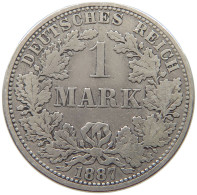 KAISERREICH MARK 1887 A  #a003 0251 - 1 Mark