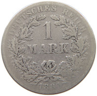 KAISERREICH MARK 1881 F  #a069 0079 - 1 Mark