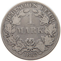 KAISERREICH MARK 1882 A  #a081 0475 - 1 Mark