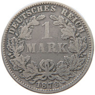 KAISERREICH MARK 1878 J  #a081 0453 - 1 Mark