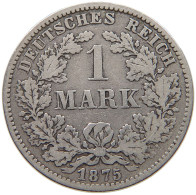 KAISERREICH MARK 1875 H  #s059 0269 - 1 Mark