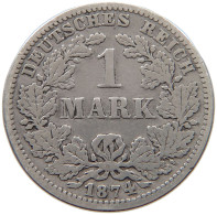 KAISERREICH MARK 1874 G  #a081 0455 - 1 Mark