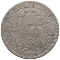 KAISERREICH MARK 1874 D  #a073 0559 - 1 Mark