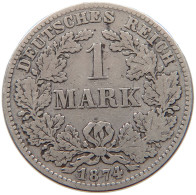 KAISERREICH MARK 1874 D  #a081 0401 - 1 Mark