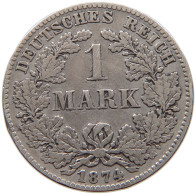 KAISERREICH MARK 1874 C  #a081 0379 - 1 Mark