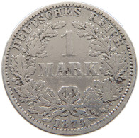 KAISERREICH MARK 1874 A  #a044 0411 - 1 Mark