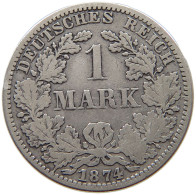 KAISERREICH MARK 1874 A  #a069 0053 - 1 Mark