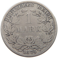 KAISERREICH MARK 1874 A  #a003 0255 - 1 Mark