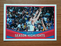 ST 18 - NBA SEASONS 2013-14, Sticker, Autocollant, PANINI, No 4 Season Highlights - Books