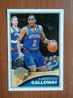 ST 18 - NBA SEASONS 2013-14, Sticker, Autocollant, PANINI, No 43 Langston Galloway New York Knicks - Libros