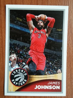 ST 18 - NBA SEASONS 2013-14, Sticker, Autocollant, PANINI, No 73 James Johnson Toronto Raptors - Libros