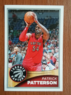 ST 18 - NBA SEASONS 2013-14, Sticker, Autocollant, PANINI, No 71 Patrick Patterson Toronto Raptors - Libros