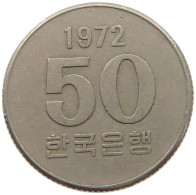 KOREA 50 WON 1972  #c071 0163 - Korea (Zuid)