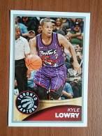 ST 19 - NBA SEASONS 2015-16, Sticker, Autocollant, PANINI, No 65 Kyle Lowry Toronto Raptors  - Libros