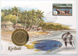 KIRIBATI STATIONERY 2 DOLLARS 1989  #bs18 0027 - Kiribati