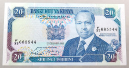 KENYA 20 SHILLINGI 1988  #alb049 1549 - Kenia