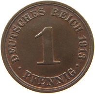 KAISERREICH PFENNIG 1913 A  #t157 0155 - 1 Pfennig