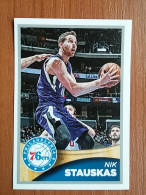 ST 19 - NBA SEASONS 2015-16, Sticker, Autocollant, PANINI, No 60 Nik Stauskas Philadelphia 76ers - Libros