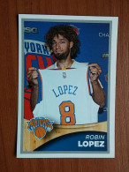 ST 19 - NBA SEASONS 2015-16, Sticker, Autocollant, PANINI, No 44 Robin Lopez New York Knicks - Libros