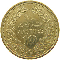 LEBANON 10 PIASTRES 1972  #a047 0455 - Lebanon