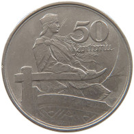 LATVIA 50 SANTIMU 1922  #a079 0465 - Letland