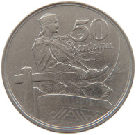 LATVIA 50 SANTIMU 1922  #s014 0189 - Lettonie