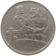 LATVIA 50 SANTIMU 1922  #s014 0189 - Letonia