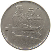 LATVIA 50 SANTIMU 1922  #a069 0581 - Letland
