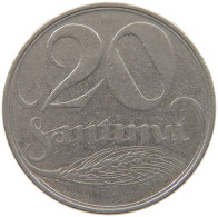 LATVIA 20 SANTIMU 1922  #c017 0427 - Letonia