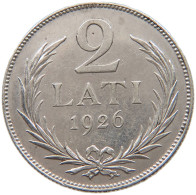 LATVIA 2 LATI 1926  #c016 0267 - Letonia