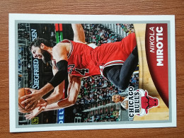 ST 19 - NBA SEASONS 2015-16, Sticker, Autocollant, PANINI, No 84 Nikola Mirotic Chicago Bulls - Libros