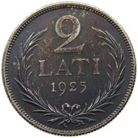 LATVIA 2 LATI 1925  #t090 0361 - Letland