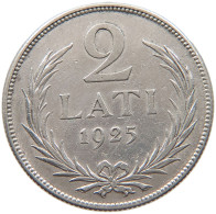 LATVIA 2 LATI 1925  #c016 0265 - Lettonie