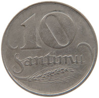 LATVIA 10 SANTIMU 1922  #s014 0167 - Latvia