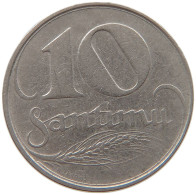 LATVIA 10 SANTIMU 1922  #s014 0169 - Latvia