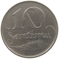 LATVIA 10 SANTIMU 1922  #a089 0449 - Letland